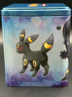 Pokemon Stacking Tin Darkness [Umbreon] Empty Tin Only - Image 1