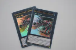 Yugioh infinitrack River Stormer MP20-EN212 2020 Ultra Rare 1st edition x2 - Image 1