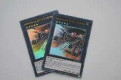 Yugioh infinitrack River Stormer MP20-EN212 2020 Ultra Rare 1st edition x2 - Image 2