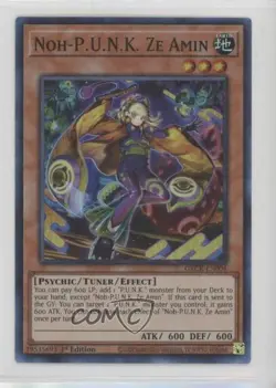 Super Rare - Noh-PUNK Ze Amin 1st Ed. YuGiOh The Grand Creators #GRCR-EN004 - Image 1