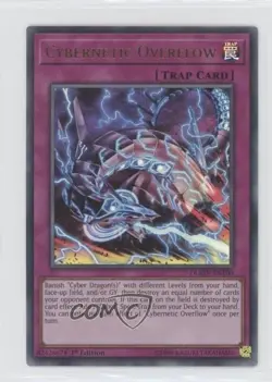 Cybernetic Overflow Ultra Rare 1st Ed. YuGiOh Duel Overload #DUOV-EN100 - Image 1