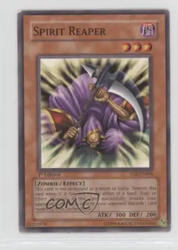 Spirit Reaper 1st Ed. YuGiOh Zombie Madness Structure Deck #SD2-EN006 2005 - Image 1