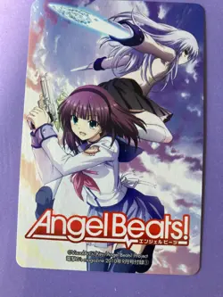 Anime Angels Beats Playing Card Visual Art's Yui 9 of Clubs 2010 Japanese F/S - Image 4