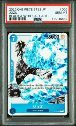 One Piece Card Jozu C Parallel ST22-006 PSA10 Japanese - Image 2