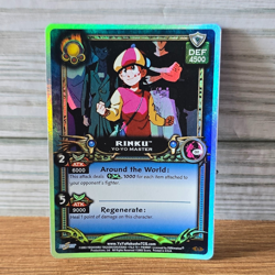 Yu Yu Hakusho TCG CCG Rinku Yo Yo Master C61 Hologram Refractor Card 2003 C1 - Image 1