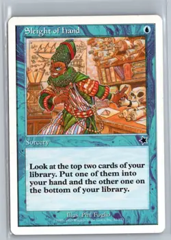 Sleight of Hand Starter 1999 Common - MTG Magic the Gathering Card - Image 1