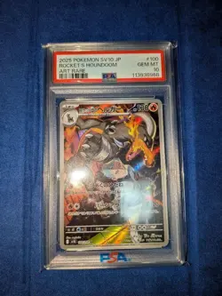 Pokemon Cards Hellkaiser of Team Rocket PSA 10 Gem Mint Rare Card - Image 1