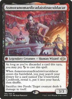 Asmoranmaridicadaistinaculdacar Modern Horizons 2 Rare #117 Rare NM MTG - Image 1