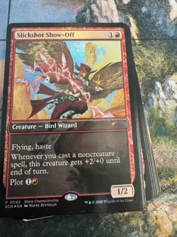 Slickshot Show-Off X1 Mtg Store Championship Promo Foil NMT - Image 1