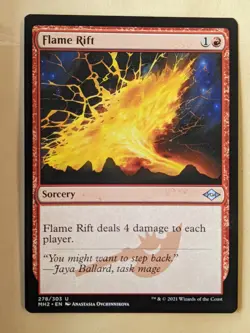 FLAME RIFT-MTG-MODERN HORIZONS 2-UNCOMMON 278/303 - Image 1