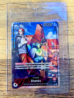 SHANKS OP09-001 Promo Card Holo PSA Limited Edition 2025 MAG One Piece | Sealed - Image 1