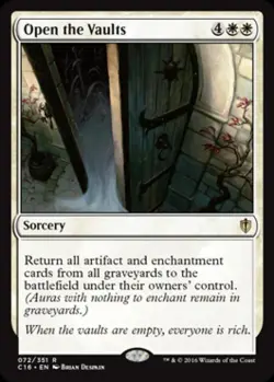 Open the Vaults - Light Play MTG Commander 2016 Edition - Image 1