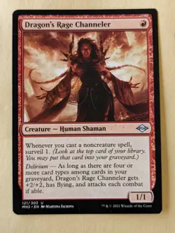 DRAGON'S RAGE CHANNELER-MTG-MODERN HORIZONS 2-UNCOMMON 121/303 - Image 1