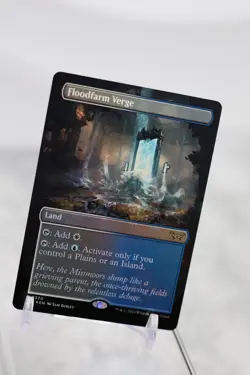 MTG Floodfarm Verge (Borderless Foil) Duskmourn: House of Horror (DSK) #330 MTG - Image 2