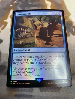 Propaganda #85 (Foil) (NM) Assassin's Creed ACR Magic MTG - Image 2