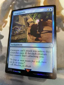 Propaganda #85 (Foil) (NM) Assassin's Creed ACR Magic MTG - Image 3