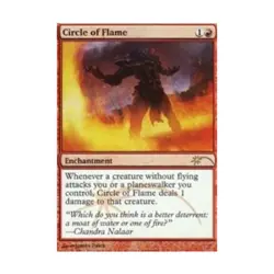 WOTC MtG WPN & Gateway Promos Circle of Flame (P) (Foil) EX - Image 1