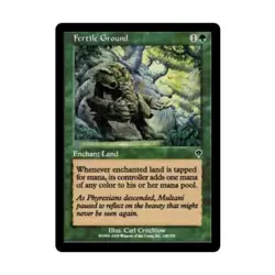 WOTC MtG Invasion Fertile Ground (C) (Foil) EX - Image 1