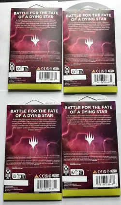Magic The Gathering Edge of Eternities 4x Sleeved Booster Packs MTG TCG - Image 2