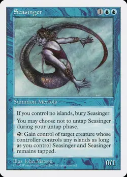 MTG - Seasinger - Fifth Edition - X1 - (LP) - - Image 1