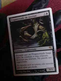 MTG TOXIN SLIVER (Fragmantado de Toxinas) SPANISH VERY RARE Salvat-Hachette WOTC - Image 4