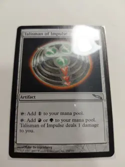 NM Talisman of Impulse, MTG, Tarkir Dragonstorm, Magic the Gathering, 332 - Image 1
