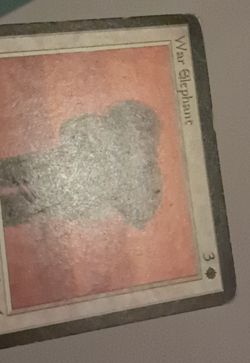 War Elephant HP (Light Mana Symbol) Arabian Nights MTG Magic the Gathering - Image 3