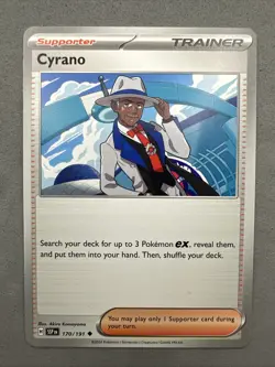 Pokemon TCG * SV Surging Sparks 170/191 Cyrano Uncommon * FRESH PK - Image 1