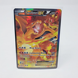 Charizard EX XY121 2016 Black Star Promo Full Art Holo Pokemon Card ENG LP/MP - Image 1