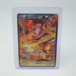 Charizard EX XY121 2016 Black Star Promo Full Art Holo Pokemon Card ENG LP/MP - Image 5