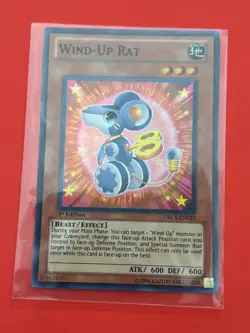 Wind-Up Rat - ORCS-EN023 - Super Rare - Unlimited Edition NM YuGiOh! 1st edition - Image 1
