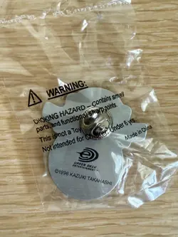 SEALED 1996 Yugioh Millenium Eye Duelist League Collector's Pin - Image 2