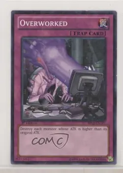 Overworked 1st Ed. YuGiOh Battle Pack 2: War of the Giants #BP02-EN197 - Image 1