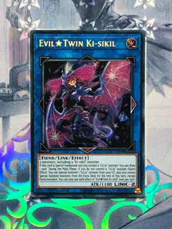 BLCR-EN096 Evil Twin Ki-sikil 1st Edition Secret Rare Near Mint YuGiOh TCG - Image 1