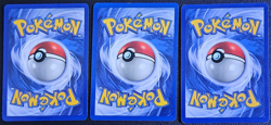 Pokemon TCG Base Set Starters Ivysaur Charmeleon Wartortle 3 Card Lot All NM - Image 2