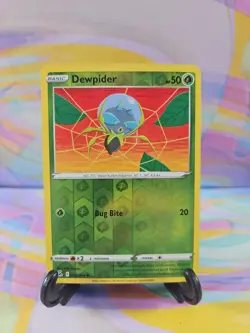 Pokemon TCG Fusion Strike Card | Dewpider Reverse Holo 019/264 Common - Image 1