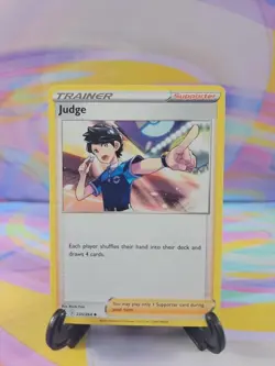 Pokemon TCG Fusion Strike Card | Judge 235/264 Uncommon - Image 1