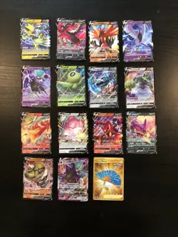 Pokemon Chilling Reign 15 Card Lot - Ultra Rare V cards - Complete Your Set - NM - Image 1