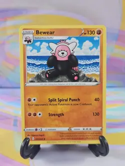 Pokemon TCG Fusion Strike Card | Bewear 151/264 Uncommon - Image 1
