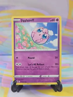 Pokemon TCG Fusion Strike Card | Jigglypuff 110/264 Common - Image 1