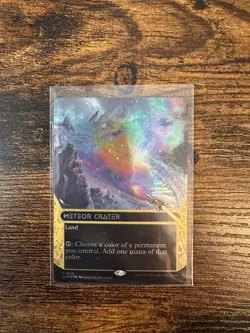 Meteor Crater 0116 GALAXY FOIL MTG - Image 1