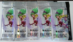 MTG Final Fantasy Collector Booster 5 Packs Sealed Japanese Magic The Gathering - Image 1