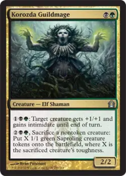 Korozda Guildmage -Foil Light Play MTG Return to Ravnica - Image 1