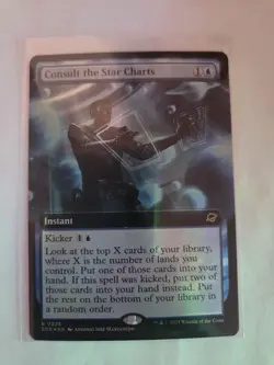 Consult the Star Charts (Extended Art) Edge of Eternities Foil MTG 325 - Image 1