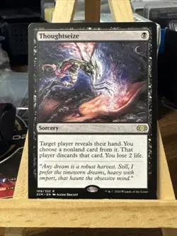 MTG *Thoughtseize X1* (NM) Double Masters 2022 Magic the Gathering - Image 1