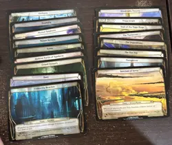 Lot of 18 (OVERSIZE) Planechase MTG Magic the Gathering Cards No Dups - Image 1