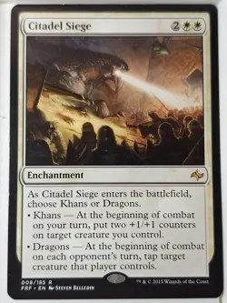 Citadel Siege - Fate Reforged - Magic the Gathering MTG Nice! - Image 1