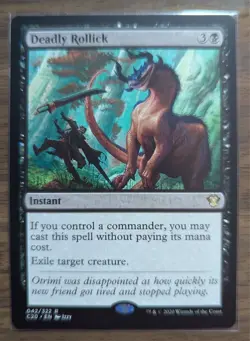 MTG Deadly Rollick Non-Foil from Commander 2020 NM - Image 1
