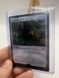 MTG Ent-Draught Basin (Foil) 0238 Lord of the Rings MINT - Image 3