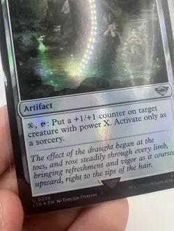 MTG Ent-Draught Basin (Foil) 0238 Lord of the Rings MINT - Image 5